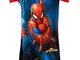 Marvel Costume da Bagno per Ragazzi Spiderman Rosso 2-3 Anni