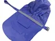 MGRJ Dog Raincoats Fashion Dog Rain Poncho Strisce Riflettenti e PU Impermeabile Impermeab...