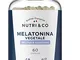 Melatonina Vegetale Pura e Forte 1mg + Valeriana + Melissa BIO | Complesso per Sonno e Umo...