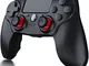 QULLO Controller per PS4, Senza Fili Controller con Doppia Vibrazione e 6-Assi, Joystick p...