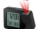 Oregon Scientific RM338PX Orologio con Proiezione e Doppio Allarme Sveglia, Nero, Funziona...
