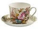 Maxwell & Williams Kilburn Tazza per la Colazione, con Piattino, Tazza per Il caffè e Il t...