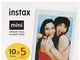 Fujifilm instax mini Film Pellicola Istantanea per Fotocamere, Formato 54 mm x 86 mm compr...
