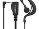 COODIO Motorola TLKR Radio Cuffia 1-Pin a Forma di G Microfono con Auricolare Headset la S...