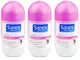 Sanex - Deodorante Dermo Invisible roll on, confezione da 3 pezzi x 50 ml
