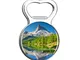 Weekino Lago Federa Dolomiti Italia Calamità da frigo Apri Bottiglia Birra Viaggio Souveni...