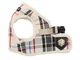 Puppia PAMA-AH978-BE-L Junior Harness B - Pettorina Morbida per Cuccioli, Beige, L, 1 Pezz...