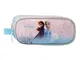 Disney Astuccio Due Scompartimenti Frozen True To Myself, Blu, 23x9x7