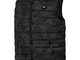 Lee Cooper Workwear LCVST708 - Gilet da lavoro da uomo, leggero, imbottito, con cuciture a...