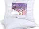 Utopia Bedding Cuscini Bambino (Set di 2) - 33 x 45 cm Guanciali per Culla - Tessuto Misto...