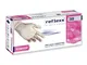 Reflexx R38 / L38, Guanti in Vinile senza Polvere, gr5, Taglia L, Bianco, Confezione da 10...