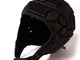 BARNETT Heat PRO Casco, Protezione Testa Rugby, Taglia M, Colore Nero