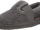 HAFLINGER Joschi Slipper, Pantofole a Stivaletto Unisex-Bambini, Grigio (Anthrazit 04), 35...