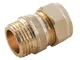 Plumb-Pak PF11 - Raccordo dritto maschio, a compressione, 15 mm x 1/2"