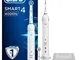 Oral-B Smart 4 4000N Spazzolino Elettrico Testine Oral B Cross Action, 3 Modalità di Spazz...