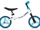 Globber Go Bike, Colore Bianco-Azzurro, Unica, 160