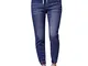 ODJOY-FAN Jeans Donna Elasticizzati Taglia Larga Abbigliamento Donna Autunno Forza Elastic...