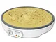 Cecotec Crepe Fun Crepestone. 1000 W, piastra di rivestimento dritto in pietra rocciosa, t...