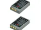 2x ChiliPower PS-BLS5, PS-BLS50, BLS-5, BLS-50 Batteria (1300mAh) per Olympus OM-D E-M10,...
