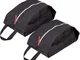 TRAVELTO Set da 2 borse per scarpe in nylon leggero e resistente con cerniera lampo, ideal...