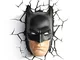 3DLIGHTFX Lampada a Muro a Forma di Maschera di Batman in 3D
