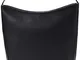 Calvin Klein Neat Hobo Md - Borse a spalla Donna, Nero (Black), 1x1x1 cm (W x H L)