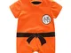 YEMOCILE Dragon Ball Z Design Baby Boys Girls Pagliaccetto Cosplay Costume Goku Ispirato B...