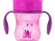 Chicco Perfect Cup Primo Bicchiere per Bambini 200 ml, 1 Tazza Biberon 12+ Mesi per Impara...