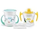 NUK Mini Cup set di Sippy Cup 3in1 | Mini Magic Cup e Trainer Cup | Anello anti-rovesciame...