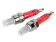 KIMISS 2 pezzi candele A7TC A7TJC 3 elettrodo diametro 10mm filetto adatto per scooter qua...