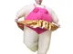 JYZCOS Costume da ballerina gonfiabile per adulti Blow Up divertente grasso vestito di Hal...