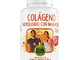 Collagene Con Magnesio | Collagene idrolizzato con magnesio e calcio | Collagene con vitam...