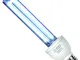 Coospider - Lampadina UV germicida a incandescenza, con attacco a vite E27, 25 W, 220 V, c...