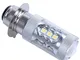 Rayocon H6 - Lampadine a LED per fari, 12 V, Xenon bianco, P15D-1/H6M, 80 W, luce fendineb...