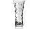 RCR Laurus Vaso Tondo, Vetro, Trasparente, 25 cm