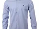 Ralph Lauren Camicia da uomo – Custom Fit – a quadri blu 2 M