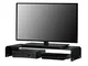 Supporto di Rialzo Monitor/TV/PC Portatile 90 x 30 x 13 cm Mobile in Vetro Base per Scherm...