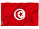 ANLEY Fly Breeze 3x5 piedi bandiera Tunisia - Colore vivido e resistente allo sbiadimento...