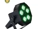 Martin Professional Thrill Compact Par 64 LED RGBWA + UV LED luce della lavata nero con te...