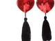 Berocia Reggiseno Adesivo Sexy Invisibile Copricapezzoli Silicone Lingerie senza spalline...
