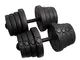 PIAOLING Dumbbell Fitness Regolabile 66 Lb Peso manubri Arm Set Fitness Muscle Lavoro in P...
