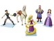 Jakks Pacific Disney-Rapunzel Figure Set, Multicolore, Taglia Unica, 45534