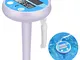 Bearbro Termometro Digitale ad energia Solare,Termometro Galleggiante per Piscina, con Str...