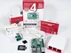 Melopero Raspberry Pi 4 Computer Official Full Kit with Official Fan System and Raspberry...