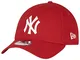 New Era 39 Thirty Classic Yankees, Berretto Donna, Multicolore (Rosso/Bianco), S/M