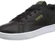 Reebok Royal Cmplt CLN LX, Scarpe da Tennis Uomo, Multicolore (Black/Gold Met/White 000),...