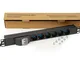 Link LK10050 Multipresa Alimentazione per Rack 19" con 6 Prese Universali Tripolari/Schuko...