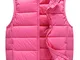 Piumino Gilet Ragazze Ragazzi Bambine Autunno E Inverno Smanicato Giubbotto Piumini Legger...