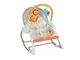 Fisher-Price Baby Gear - Altalena 3-in-1 Cuccioli della Natura a 6 velocità, con 16 Melodi...