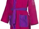 Arena Zebu, Accappatoio Unisex Adulto, Multicolore (Rose/Violet/Agata/Violet), XS